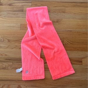 Old navy neon peach scarf. Super soft